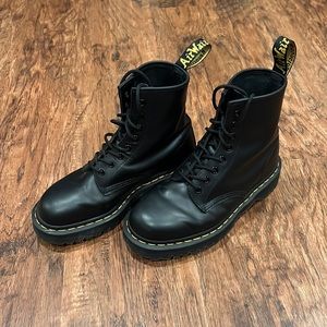 Dr. Martens 1460 Bex Smooth Leather Platform Boots Women’s Size 8